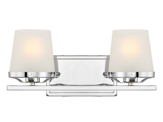 Klein Two Light Bathroom Vanity in Polished Chrome (159|V6-L8-5250-2-11)