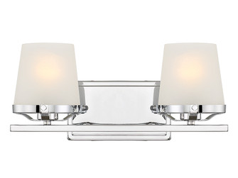 Klein Two Light Bathroom Vanity in Polished Chrome (159|V6-L8-5250-2-11)