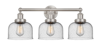 Edison Three Light Bath Vanity in Brushed Satin Nickel (405|616-3W-SN-G74)