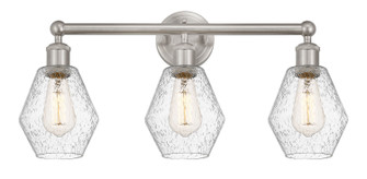 Edison Three Light Bath Vanity in Brushed Satin Nickel (405|616-3W-SN-G654-6)