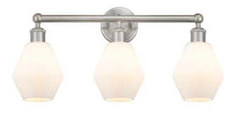 Edison Three Light Bath Vanity in Brushed Satin Nickel (405|616-3W-SN-G651-6)