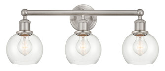 Edison Three Light Bath Vanity in Brushed Satin Nickel (405|616-3W-SN-G122-6)