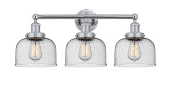 Edison Three Light Bath Vanity in Polished Chrome (405|616-3W-PC-G74)
