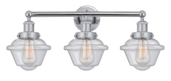 Edison Three Light Bath Vanity in Polished Chrome (405|616-3W-PC-G534)