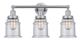 Edison Three Light Bath Vanity in Polished Chrome (405|616-3W-PC-G184)