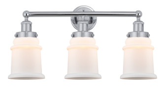 Edison Three Light Bath Vanity in Polished Chrome (405|616-3W-PC-G181)
