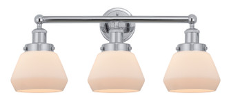 Edison Three Light Bath Vanity in Polished Chrome (405|616-3W-PC-G171)