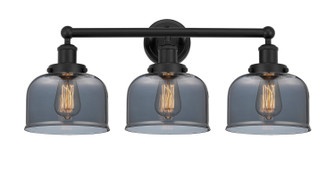 Edison Three Light Bath Vanity in Matte Black (405|616-3W-BK-G73)