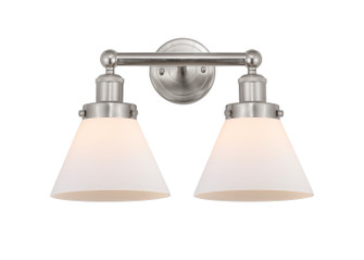 Edison Two Light Bath Vanity in Brushed Satin Nickel (405|616-2W-SN-G41)