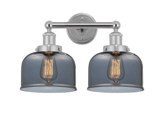 Edison Two Light Bath Vanity in Polished Chrome (405|616-2W-PC-G73)
