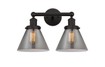 Edison Two Light Bath Vanity in Oil Rubbed Bronze (405|616-2W-OB-G43)