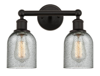 Edison Two Light Bath Vanity in Oil Rubbed Bronze (405|616-2W-OB-G257)