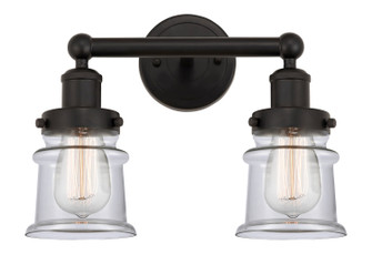 Edison Two Light Bath Vanity in Oil Rubbed Bronze (405|616-2W-OB-G182S)