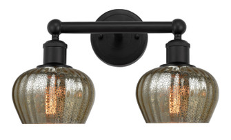 Edison Two Light Bath Vanity in Matte Black (405|616-2W-BK-G96)