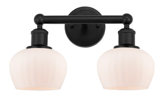 Edison Two Light Bath Vanity in Matte Black (405|616-2W-BK-G91)