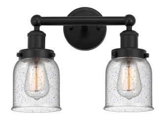 Edison Two Light Bath Vanity in Matte Black (405|616-2W-BK-G54)