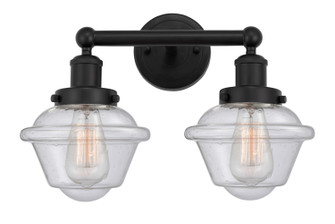Edison Two Light Bath Vanity in Matte Black (405|616-2W-BK-G534)