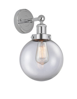 Edison One Light Wall Sconce in Polished Chrome (405|616-1W-PC-G202-8)