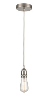 Edison LED Mini Pendant in Satin Nickel (405|616-1P-SN-LED)