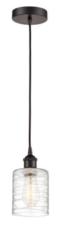 Edison One Light Mini Pendant in Oil Rubbed Bronze (405|616-1P-OB-G1113)