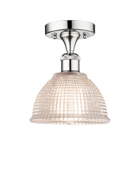 Edison One Light Semi-Flush Mount in Polished Chrome (405|616-1F-PC-G422)