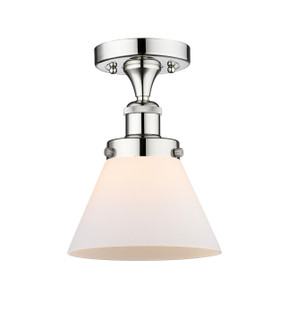 Edison One Light Semi-Flush Mount in Polished Chrome (405|616-1F-PC-G41)