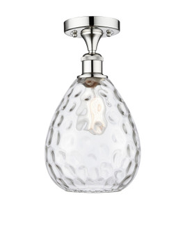 Edison One Light Semi-Flush Mount in Polished Chrome (405|616-1F-PC-G372)