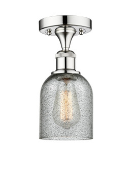 Edison One Light Semi-Flush Mount in Polished Chrome (405|616-1F-PC-G257)