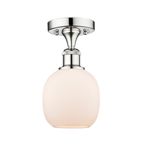 Edison One Light Semi-Flush Mount in Polished Chrome (405|616-1F-PC-G101)