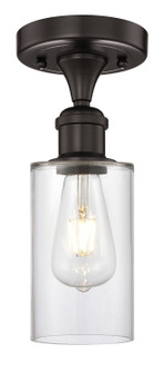 Edison One Light Semi-Flush Mount in Oil Rubbed Bronze (405|616-1F-OB-G802)