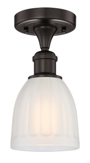 Edison One Light Semi-Flush Mount in Oil Rubbed Bronze (405|616-1F-OB-G441)