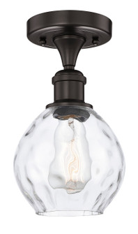 Edison One Light Semi-Flush Mount in Oil Rubbed Bronze (405|616-1F-OB-G362)
