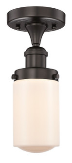Edison One Light Semi-Flush Mount in Oil Rubbed Bronze (405|616-1F-OB-G311)