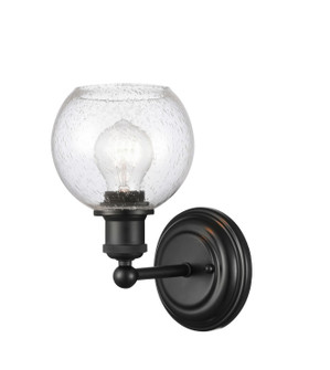 Concord One Light Wall Sconce in Matte Black (405|341-1W-BK-G122-6)