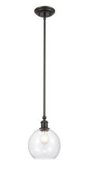 Ballston LED Mini Pendant in Matte Black (405|341-1S-BK-G124-8-LED)