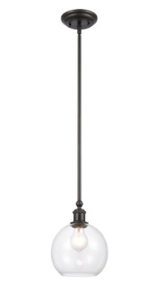 Ballston LED Mini Pendant in Matte Black (405|341-1S-BK-G122-8-LED)