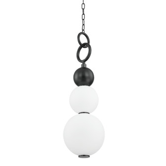 Perrin LED Pendant in Black Brass (70|PI1890701-BBR)