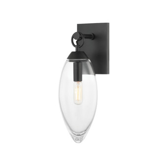 Nantucket One Light Wall Sconce in Black Brass (70|7900-BBR)