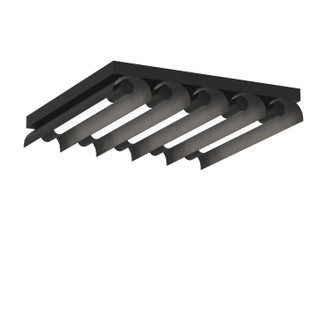 Carson LED Flush Mount in Midnight Black (454|KF1095MBK)