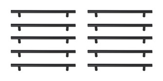 Quinn Bar Pull Multipack (set of 10) in Matte Black (173|PL400-7-MB-10PK)