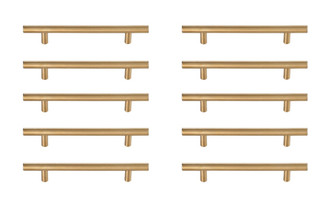 Quinn Bar Pull Multipack (set of 10) in Brass (173|PL400-5-BR-10PK)