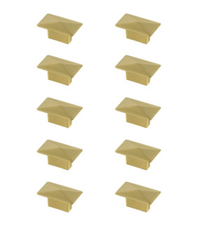 Perry Knob Multipack (Set of 10) in Brushed Gold (173|KB2026-GD-10PK)