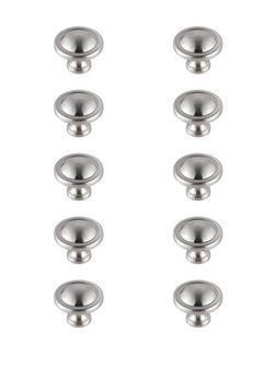 Garlande Knob Multipack (Set of 10) in Brushed Nickel (173|KB2007-NK-10PK)