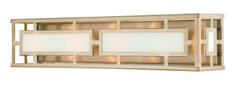 Hillcrest Four Light Bathroom Vanity in Vibrant Gold (60|HIL-994-VG)