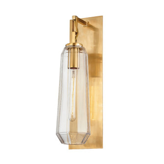 Copenhagen One Light Wall Sconce in Vintage Brass (68|447-19-VB)