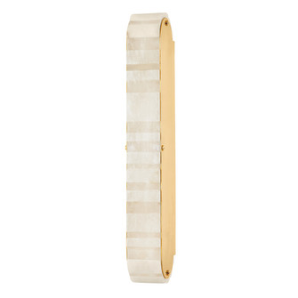 Budapest LED Wall Sconce in Vintage Brass (68|430-01-VB)