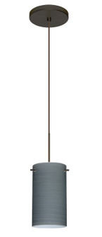 Stilo One Light Pendant in Bronze (74|1XT-4404TN-LED-BR)