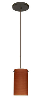 Stilo One Light Pendant in Bronze (74|1XT-4404CH-LED-BR)