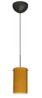 Stilo One Light Pendant in Bronze (74|1XC-4404OK-LED-BR)