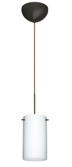 Stilo One Light Pendant in Bronze (74|1XC-440407-LED-BR)